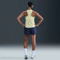 Nike Tempo женская Dri-FIT Mid-Rise Brief-Lined Running шорты синий