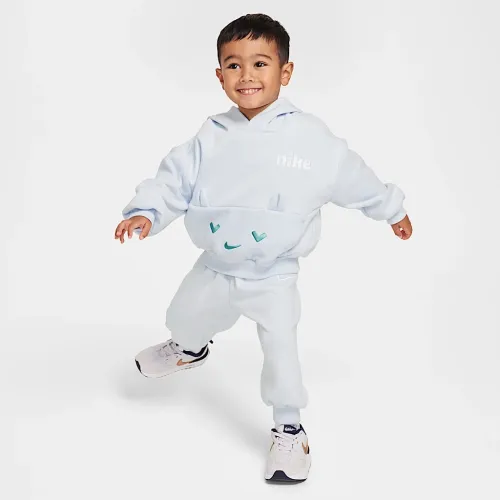 Nike Cozy Comfort Toddler Толстовка с капюшоном and Joggers набор цвет серый