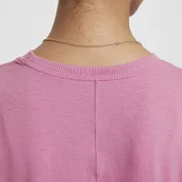 Nike One Relaxed Big детские (Girls') Dri-FIT Short-Sleeve Top Pink
