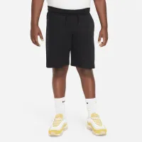 Nike Sportswear Tech Fleece Big дитячі (для хлопчиків) шорти (Extended Size) колір чорний