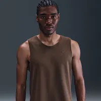 Nike Primary чоловічі Dri-FIT Versatile Tank колір коричневий