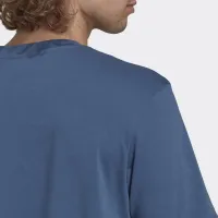 Футболка adidas Essentials BrandLove HL9381 - Блакитна