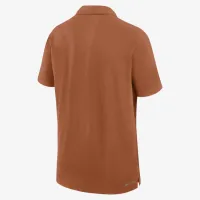 Texas Longhorns Sideline мужские Nike Dri-FIT College Polo Orange