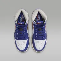Nike Air Jordan 1 High OG Big детские Кроссовки цвет белый