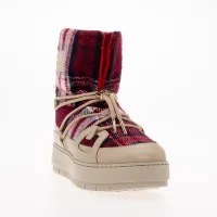 Кроссовки Tommy Hilfiger Tartan Snowboot FW0FW07612-ABO - Бежевый