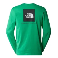 Футболка The North Face колір червонийbox 0A87NNPO81 - зелена