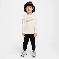 Nike Powder Play Toddler Long Sleeve футболка колір білий