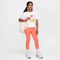 Nike Sportswear Big дитячі (Girls') футболка колір білий