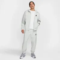 Nike Air мужские Full-Zip Fleece Толстовка с капюшоном цвет серый