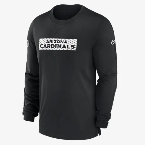 Arizona Cardinals Sideline Player Team Issue Men’s Nike Dri-FIT Long-Sleeve Top колір чорний