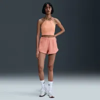 Nike Sportswear Chill Terry женская Slim Cropped French Terry Halter Top Orange