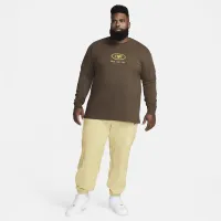 Nike Sportswear чоловічі Long-Sleeve футболка колір коричневий