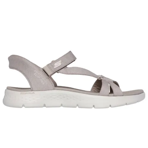 Кроссовки Сандали Женские Skechers Slip-ins GO WALK Flex Sandal - Illuminate (141481-TPE)
