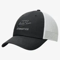 Nike Club Unstructuколір червоний Gymnastics Swoosh Trucker Cap колір чорний
