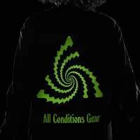 Nike ACG Big детские Loose Waffle Long-Sleeve Top цвет черный
