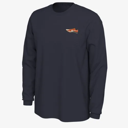 Nike 2024 NXR чоловічі Running Long-Sleeve футболка блакитний