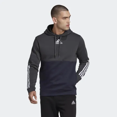 Кофта/футболка adidas Essentials Colorblock Fleece Толстовка з капюшоном HL1984 - різнокольорова