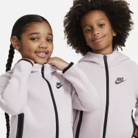 Nike Sportswear Tech Fleece Full-Zip комплект Little Kids 2-Piece Толстовка з капюшоном комплект колір фіолетовий