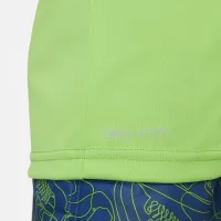 Nike Swim Big детские (для мальчиков) Long-Sleeve Hydroguard цвет зеленый