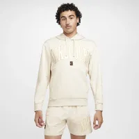 NikeCourt Heritage чоловічі Dri-FIT Fleece Tennis Толстовка з капюшоном колір коричневий