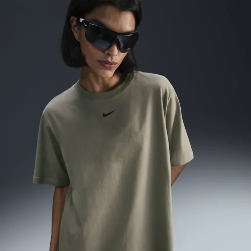 Nike Sportswear Essential женская футболка цвет зеленый