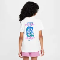 Nike Sportswear Big дитячі футболка колір білий