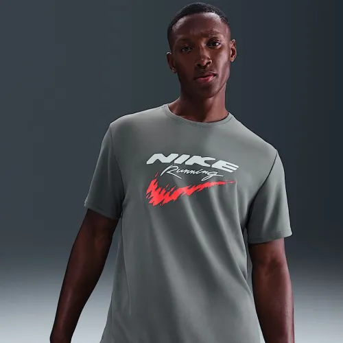 Nike Miler чоловічі Dri-FIT UV Running Top колір сірий