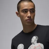 Nike Jordan мужские футболка цвет черный