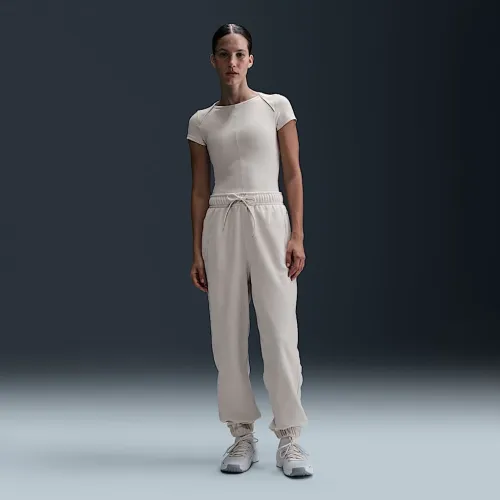 Nike Therma-FIT One женская Loose Fleece Pants цвет коричневый