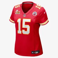 Patrick Mahomes Kansas City Chiefs Super Bowl LIX Women’s Nike NFL Game Jersey цвет красный