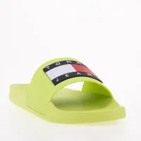 Шльопанці Tommy Jeans Flag Pool EN0EN02115-MSA - Зелені