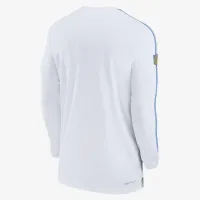 Los Angeles Chargers Sideline Coach чоловічі Nike Dri-FIT NFL Long-Sleeve Top колір білий