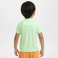 Nike Dri-FIT Toddler Stacked Up Swoosh футболка цвет зеленый