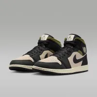 Nike Air Jordan 1 Mid SE мужские Кроссовки цвет коричневый