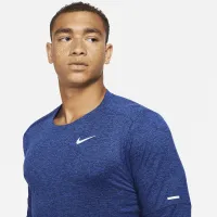 Nike Element мужские Dri-FIT Running Crew Top синий
