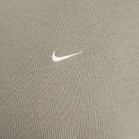 Nike Sportswear Chill Terry женская Loose Full-Zip French Terry Толстовка с капюшоном (большие размеры) цвет зеленый