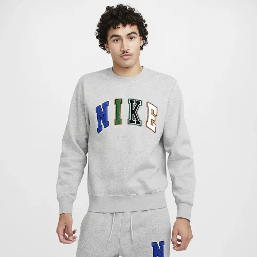 Nike Club мужские Crew цвет серый