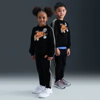 Nike Little детские 2-Piece Fleece Pants набор цвет черный