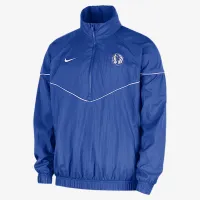 Dallas Mavericks Courtside Windrunner мужские Nike NBA Anorak Куртка синий