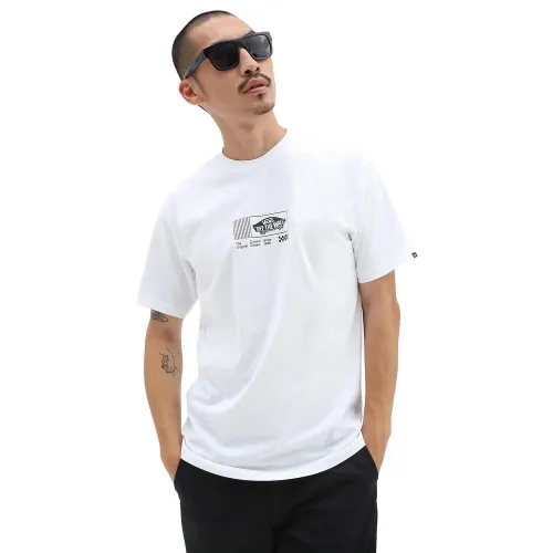 Футболка Vans Transfixed 3 VN0006CUWHT1 - Белая