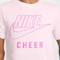 Nike Swoosh Big дитячі Cheer футболка Pink