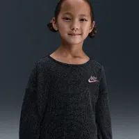 Nike Little детские 2-Piece Lurex Waffle набор цвет черный