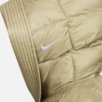 Nike Sportswear Swoosh Puffer PrimaLoft® женская Therma-FIT оверсайз Hooded Куртка цвет коричневый