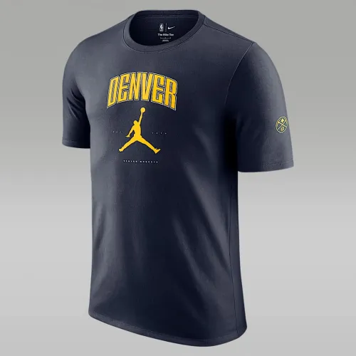 Nike Denver Nuggets Essential чоловічі Jordan NBA футболка блакитний