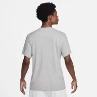 Nike Dri-FIT мужские Fitness футболка цвет серый