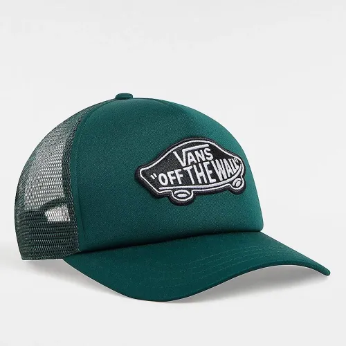 Шапка Vans Classic Patch Curved Bill Trucker VN00066XBDX1 - зеленая
