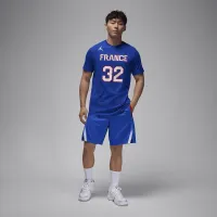 Victor Wembanyama France мужские Nike баскетбольные футболка синий