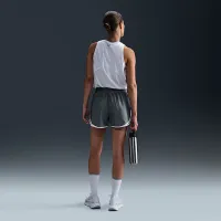 Nike Tempo жіноча Dri-FIT Mid-Rise Brief-Lined Running шорти колір сірий