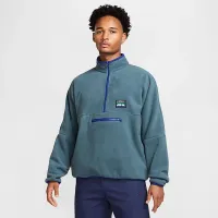 Nike Club чоловічі 1/2-Zip Pullover Long-Sleeve Top колір сірий