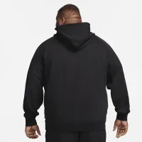Nike Swoosh мужские 1/2-Zip Fleece Толстовка с капюшоном цвет черный